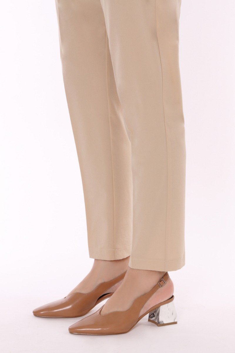 BEIGE DYED PANT